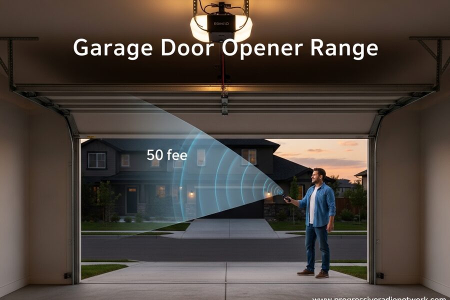 Garage Door Opener Range