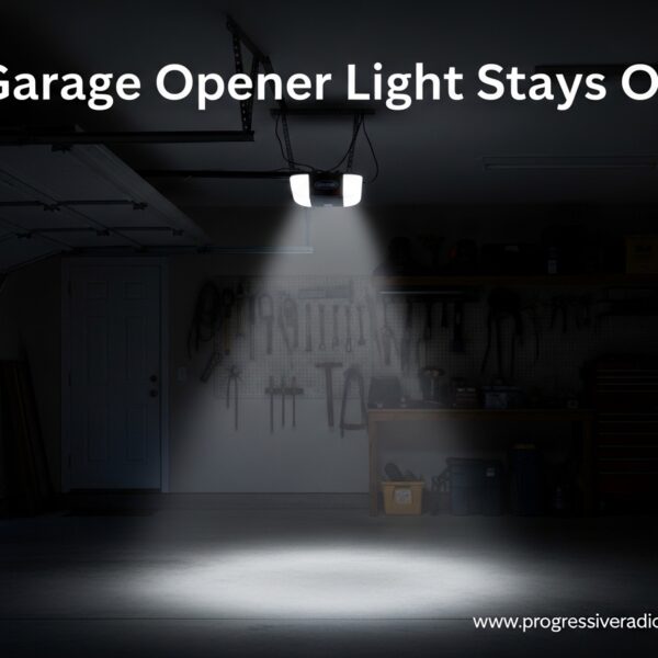 Garage Opener Light Stays On
