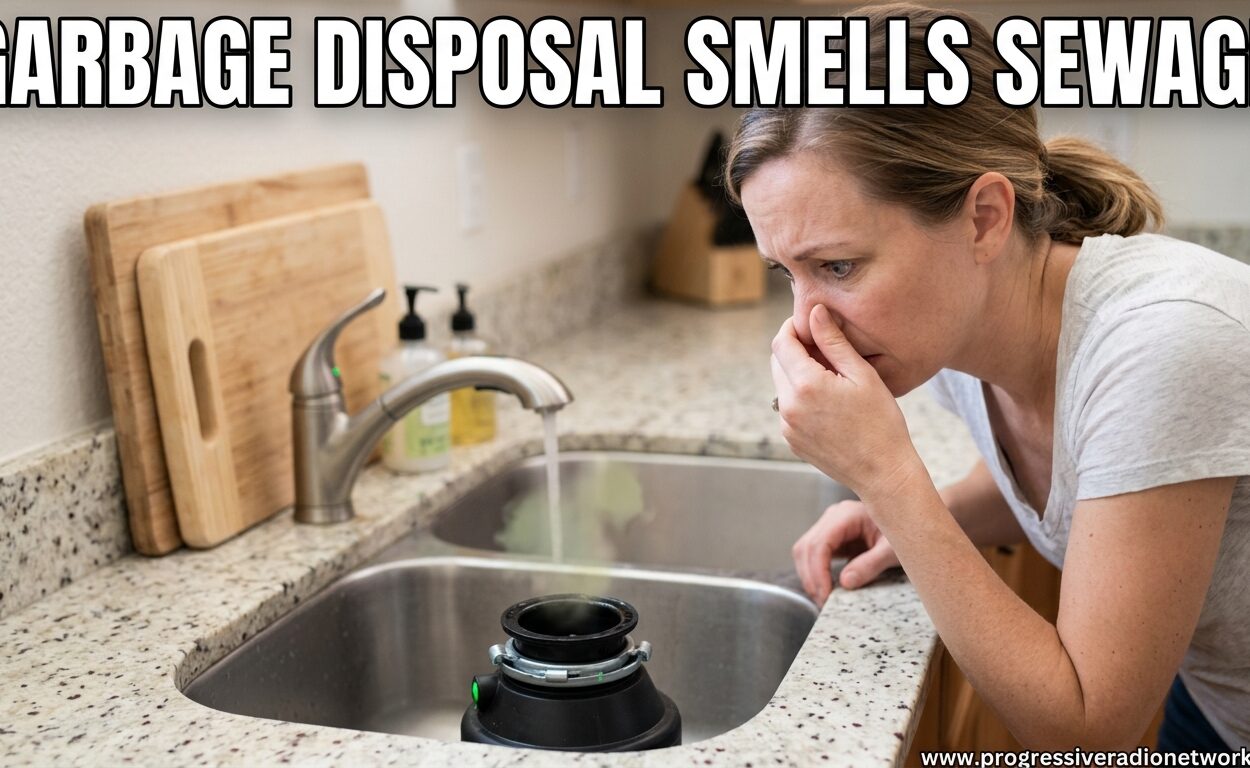 Garbage Disposal Smells Sewage