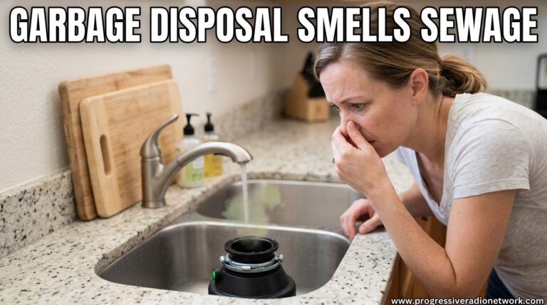 Garbage Disposal Smells Sewage