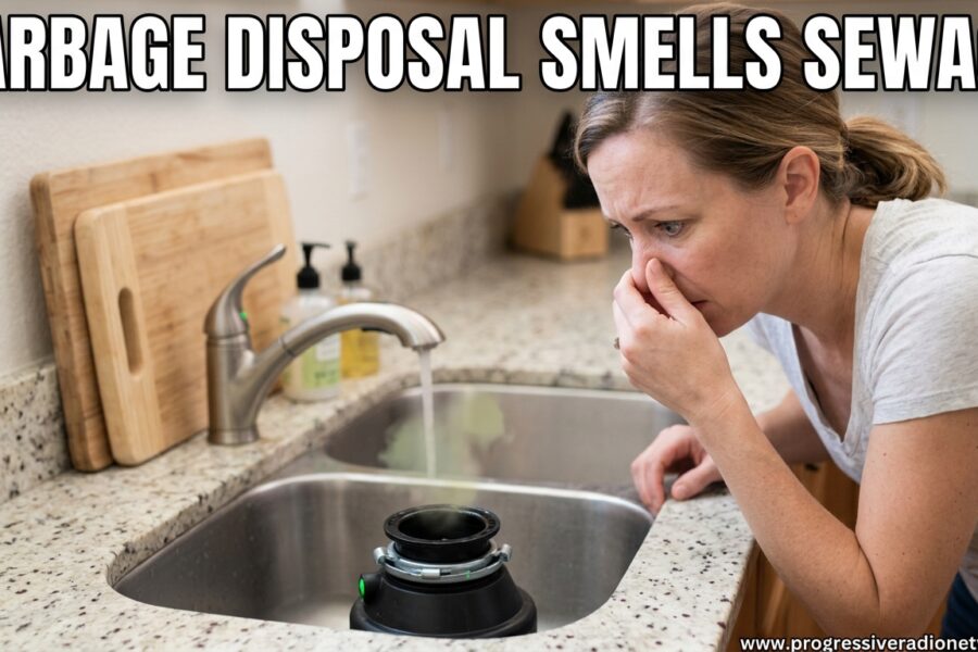 Garbage Disposal Smells Sewage