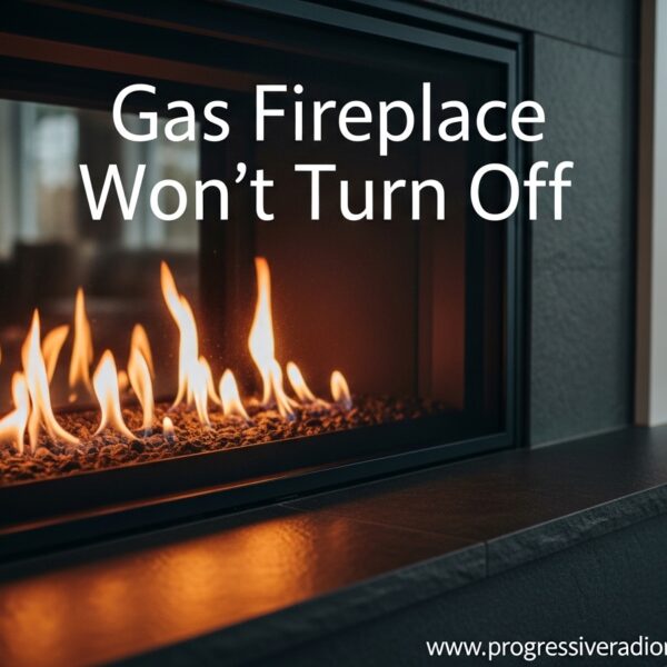 Gas Fireplace Won't Turn Off