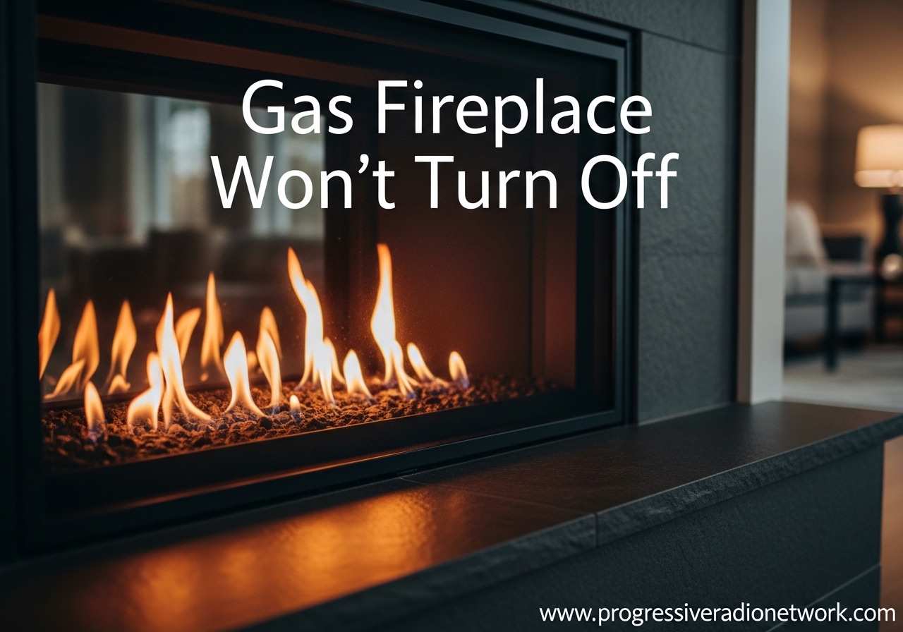 Gas Fireplace Won't Turn Off