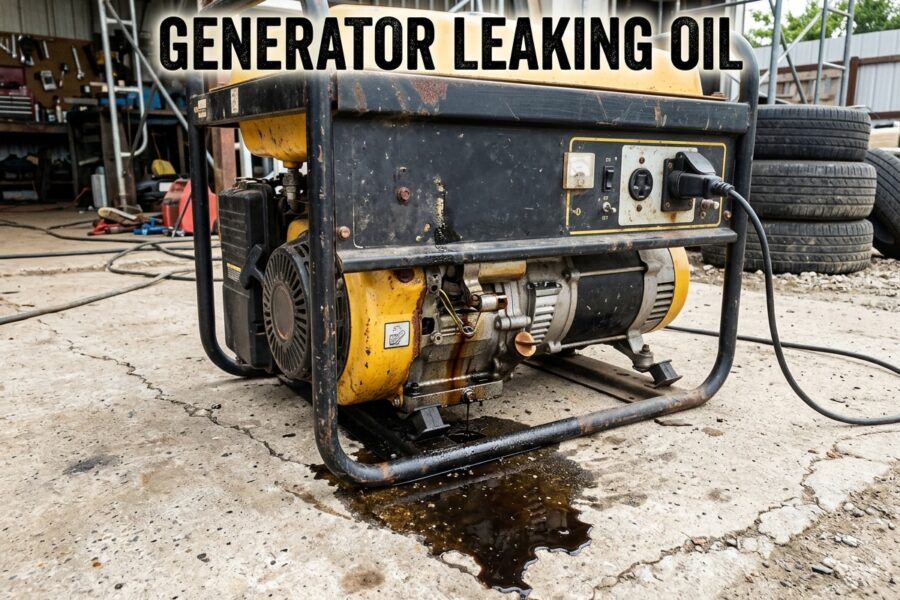 Generator Leaking Oil