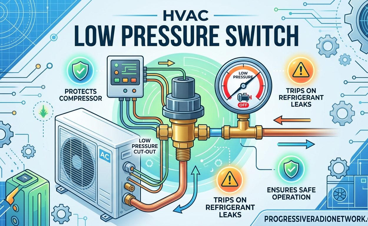 HVAC Low Pressure Switch
