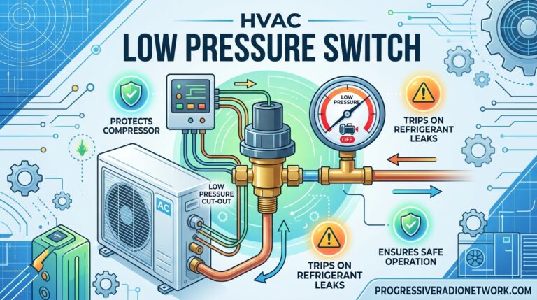 HVAC Low Pressure Switch