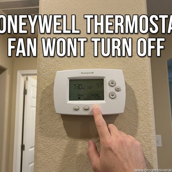 Honeywell Thermostat Fan Wont Turn Off