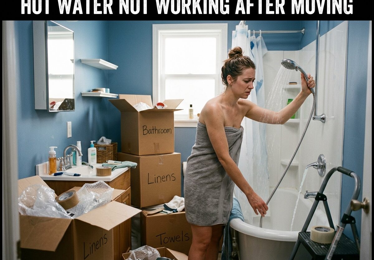 Hot Water Not Working After Moving