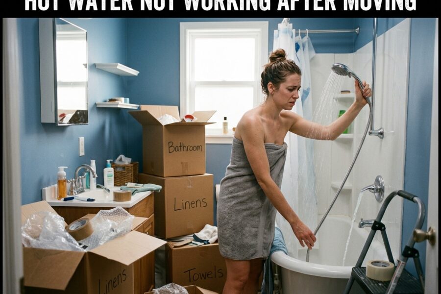 Hot Water Not Working After Moving