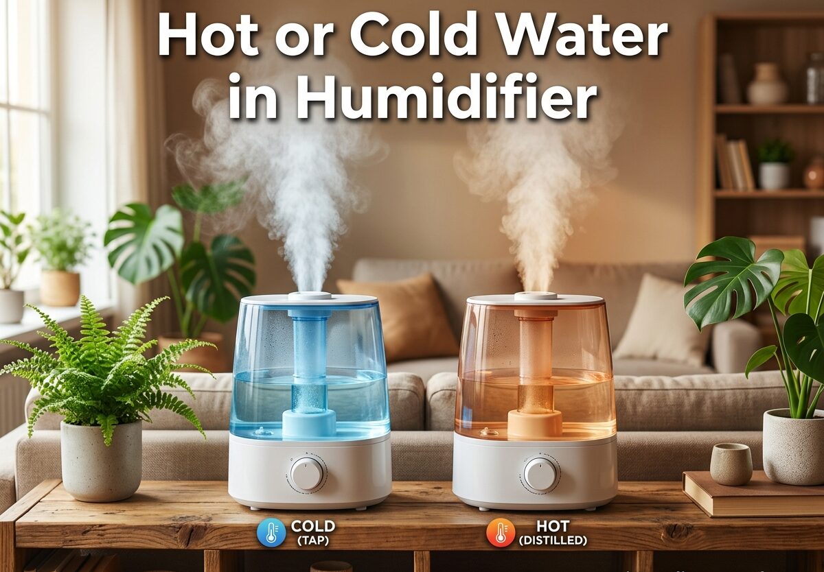 Hot or Cold Water in Humidifier
