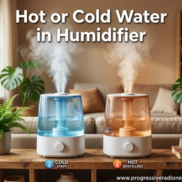 Hot or Cold Water in Humidifier