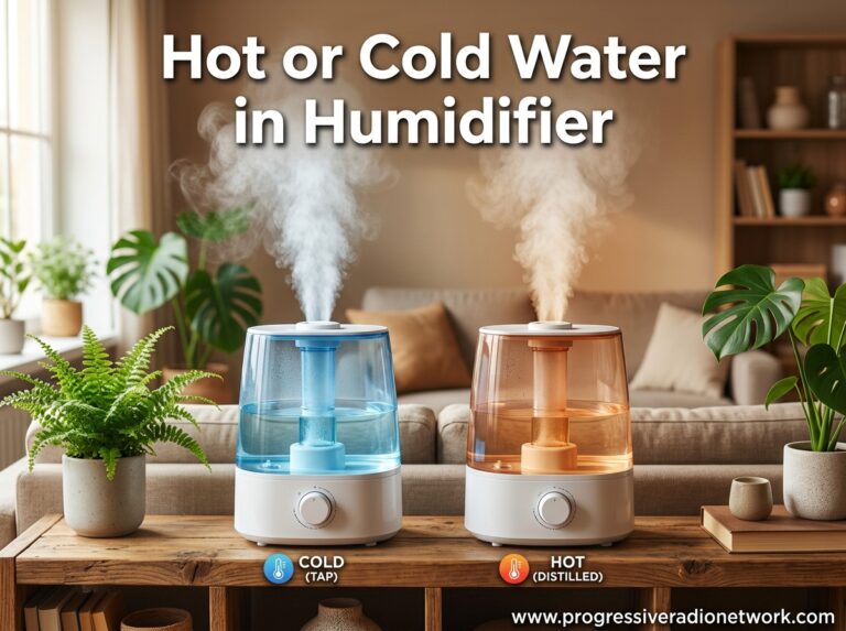 Hot or Cold Water in Humidifier