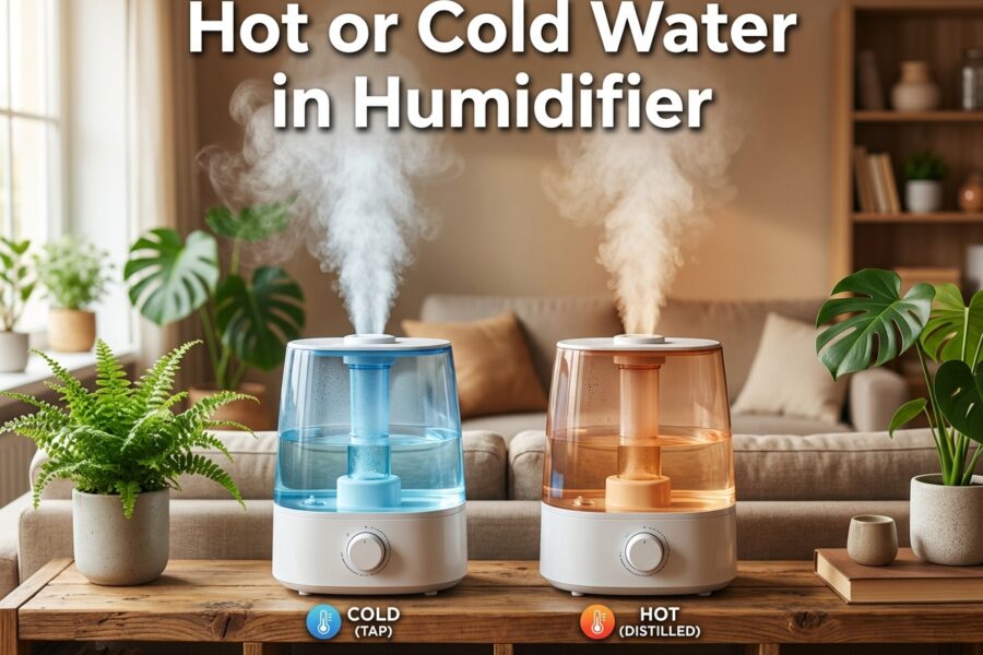 Hot or Cold Water in Humidifier