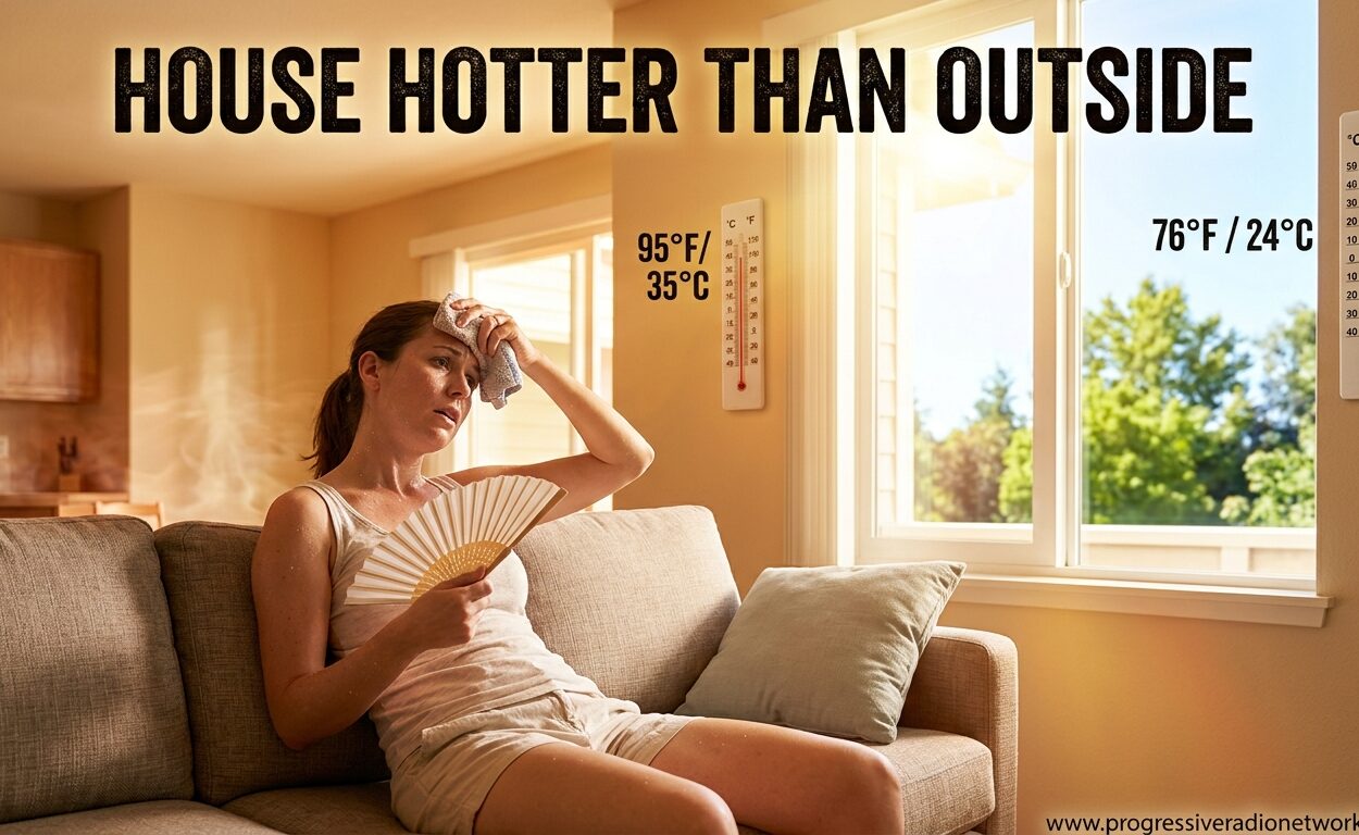 House Hotter Than Outside
