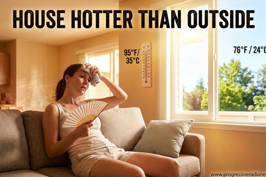 House Hotter Than Outside