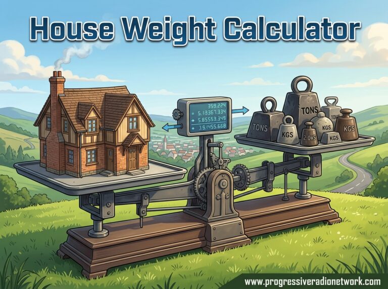 House Weight Calculator