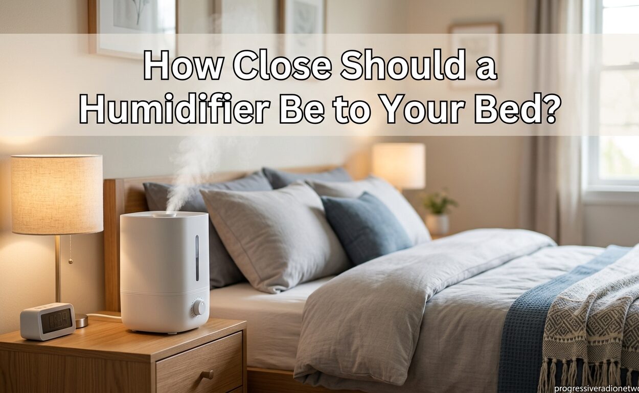 How Close Should a Humidifier Be to Your Bed