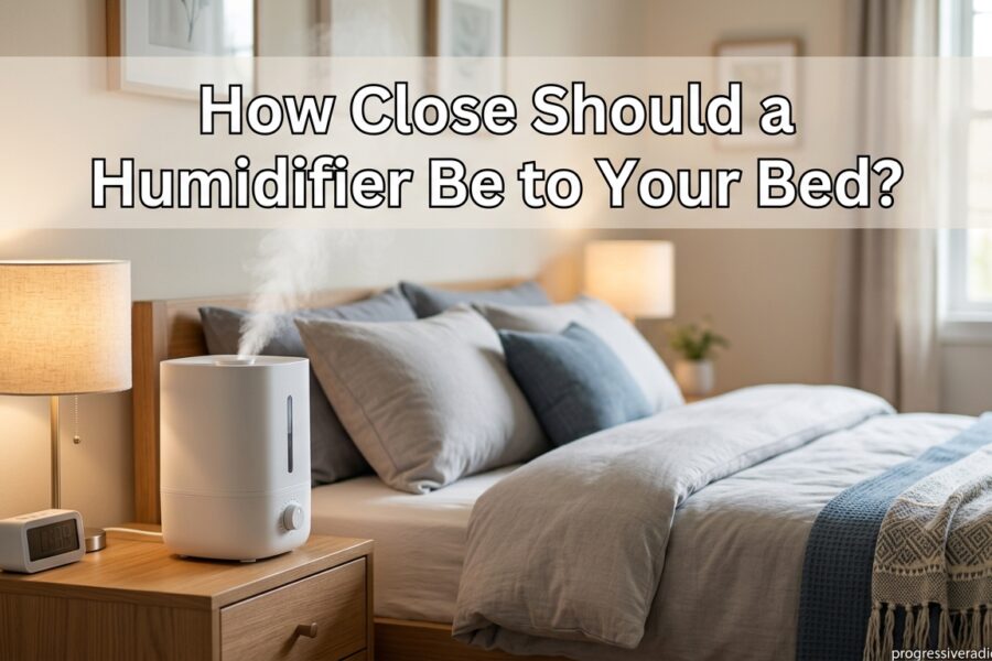 How Close Should a Humidifier Be to Your Bed