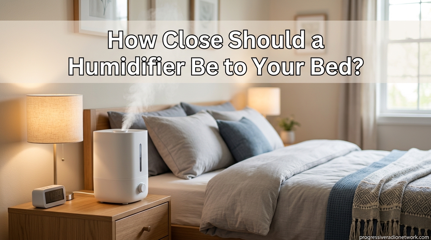 How Close Should a Humidifier Be to Your Bed