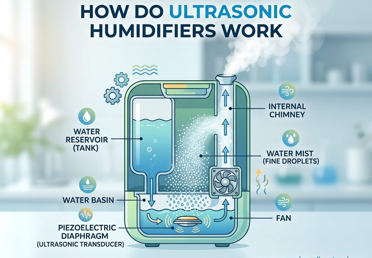 How Do Ultrasonic Humidifiers Work