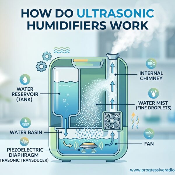 How Do Ultrasonic Humidifiers Work