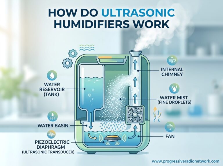How Do Ultrasonic Humidifiers Work