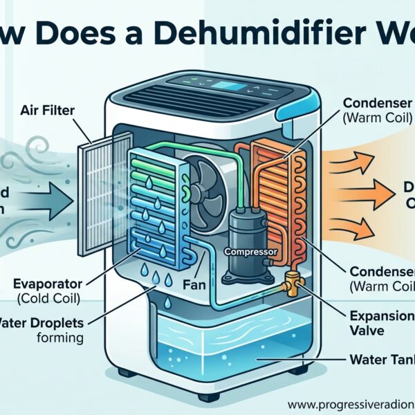 How Does a Dehumidifier Work
