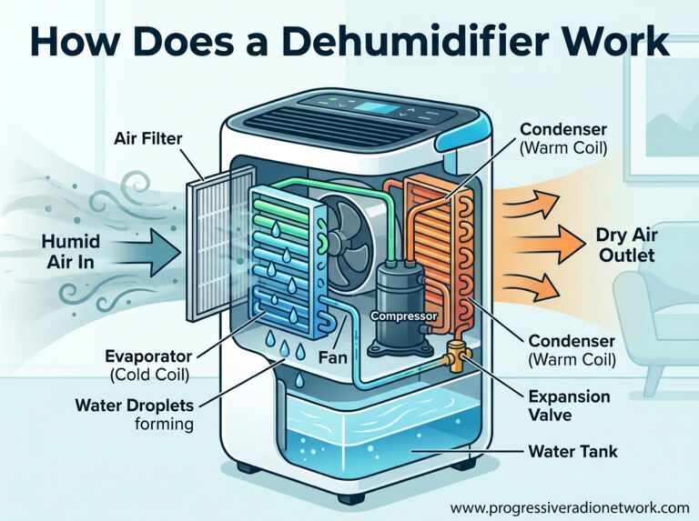How Does a Dehumidifier Work