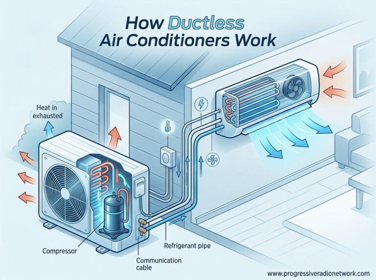 How Ductless Air Conditioners Work