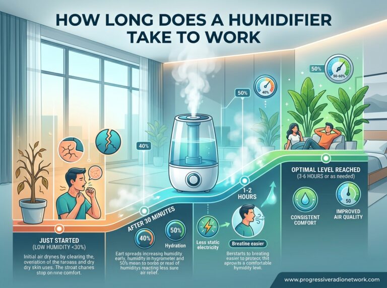 How Long Does a Humidifier Take to Work