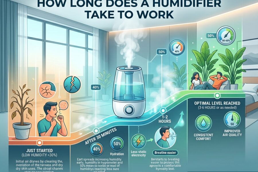 How Long Does a Humidifier Take to Work