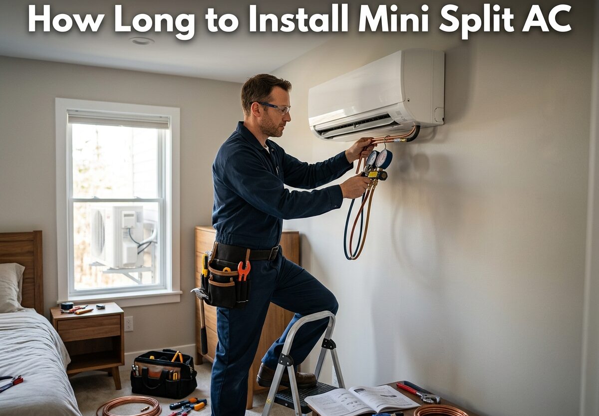How Long to Install Mini Split AC