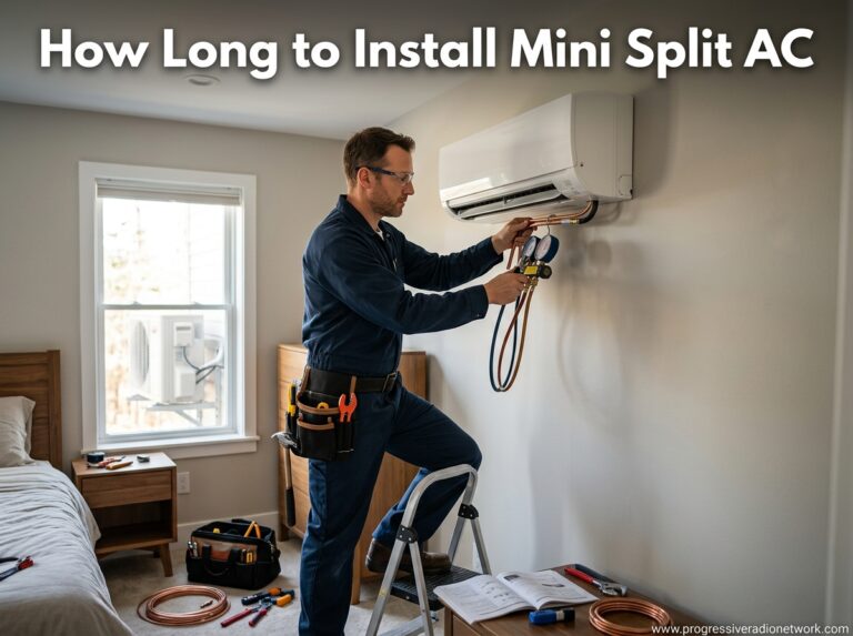 How Long to Install Mini Split AC