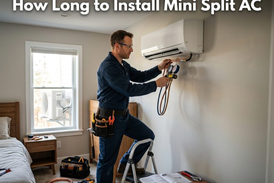How Long to Install Mini Split AC