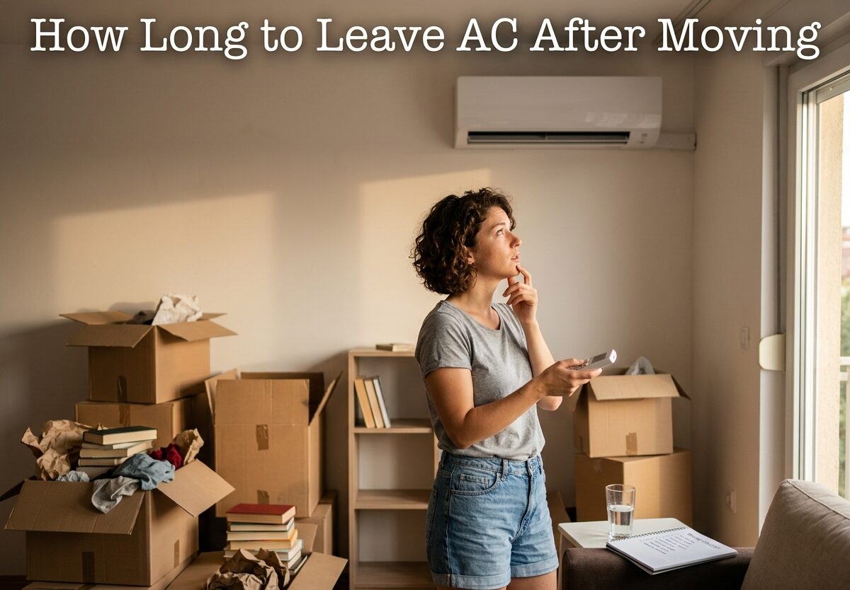 How Long to Leave AC After Moving
