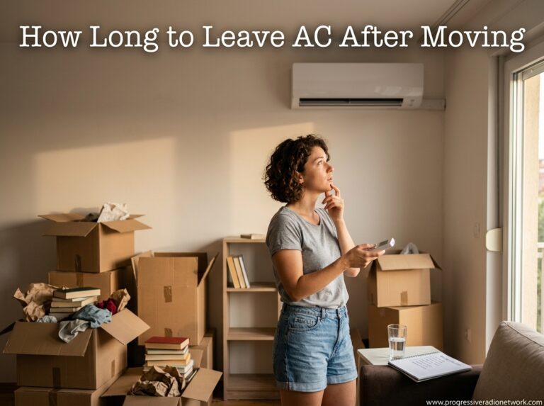 How Long to Leave AC After Moving