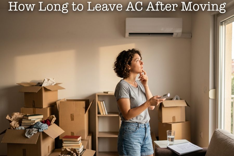 How Long to Leave AC After Moving
