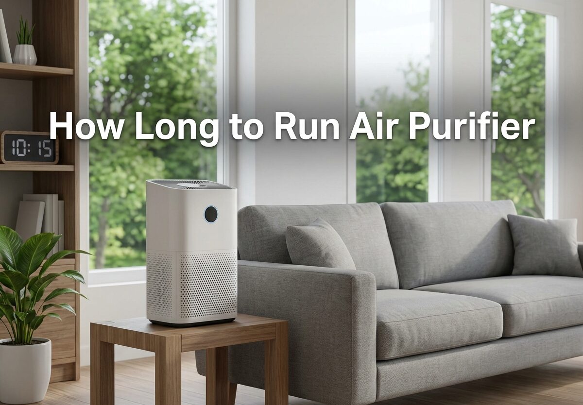 How Long to Run Air Purifier