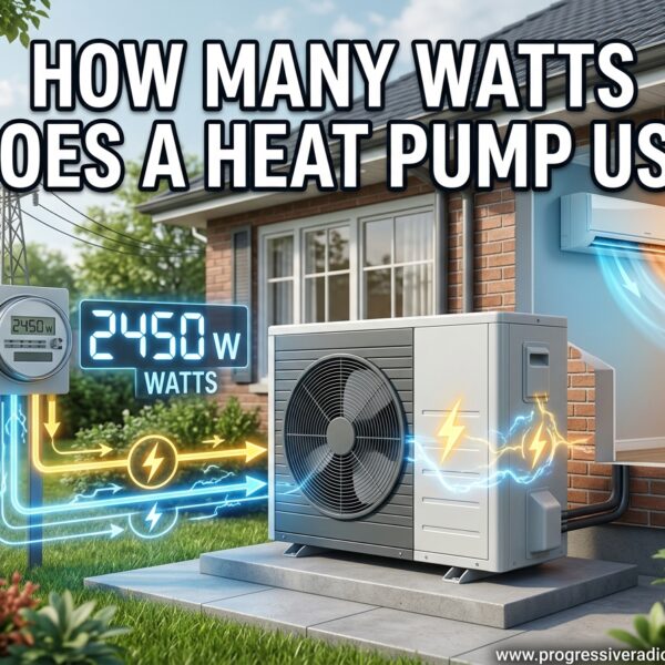 How Many Watts Does a Heat Pump Use