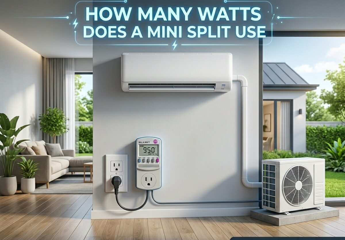 How Many Watts Does a Mini Split Use