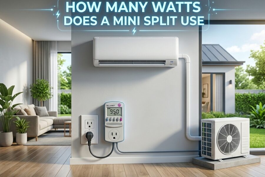 How Many Watts Does a Mini Split Use