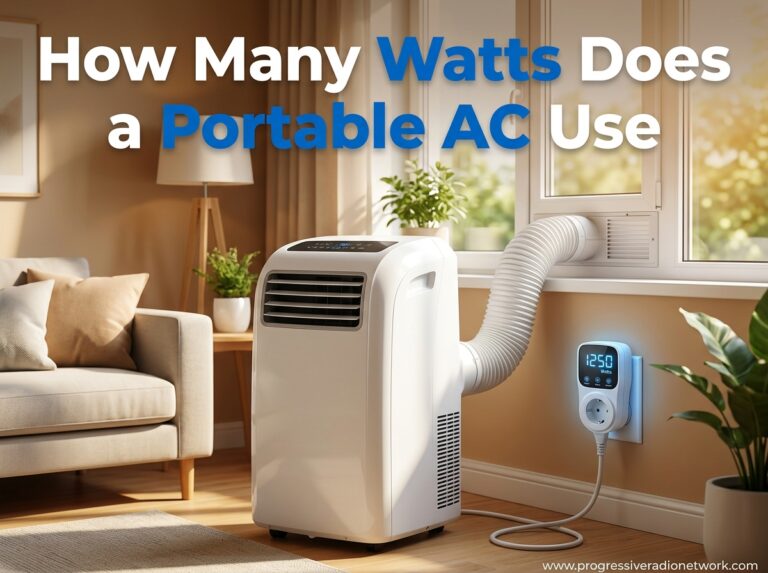 How Many Watts Does a Portable AC Use