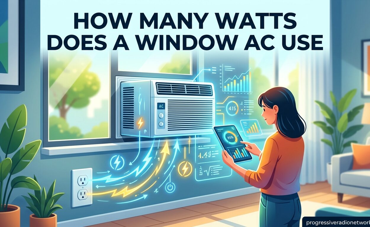 How Many Watts Does a Window AC Use