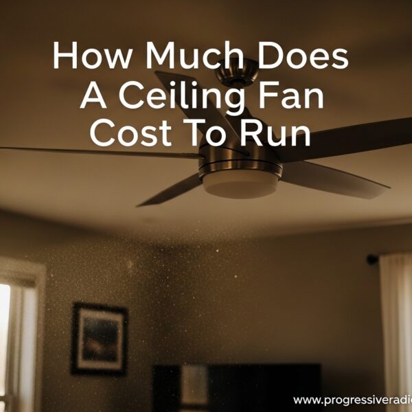 How Much Does a Ceiling Fan Cost To Run
