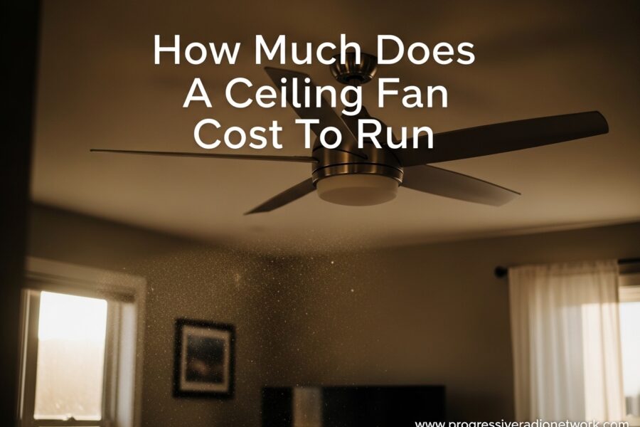 How Much Does a Ceiling Fan Cost To Run