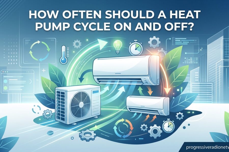 How Often Should a Heat Pump Cycle On and Off