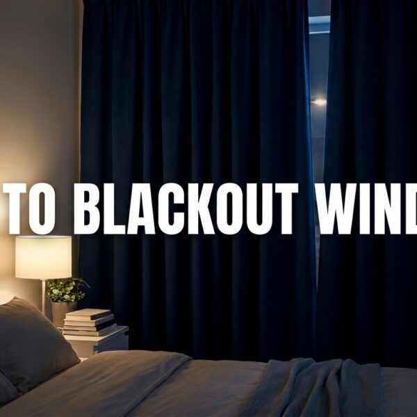 How To Blackout Windows