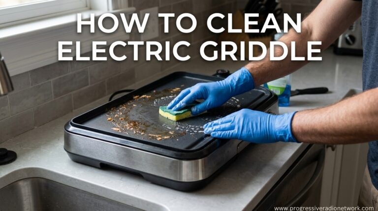 How To Clean Electric Griddle