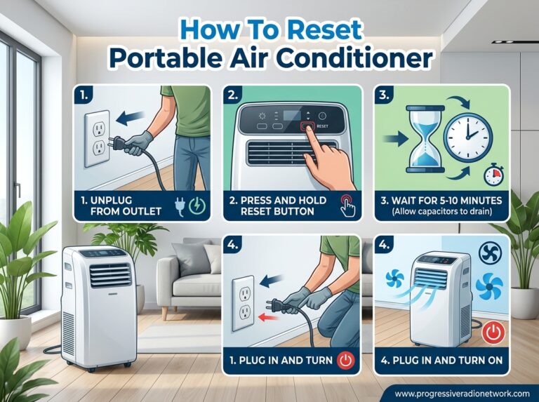 How To Reset Portable Air Conditioner