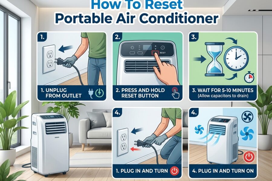How To Reset Portable Air Conditioner